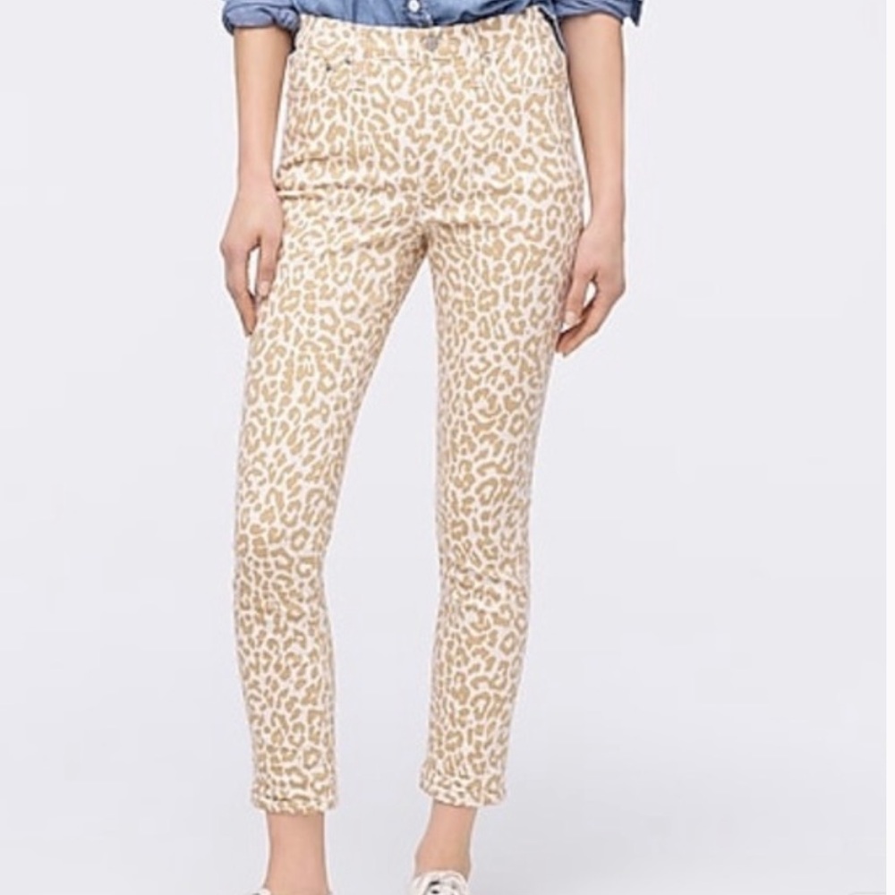 NWT J. Crew 10” High-Rise Toothpick Skinny Jeans